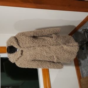 Zara teddy coat